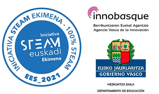 A Challenge for Science is classified as a finalist in the STEAM Euskadi Sariak Awards and receives the STEAM Euskadi seal