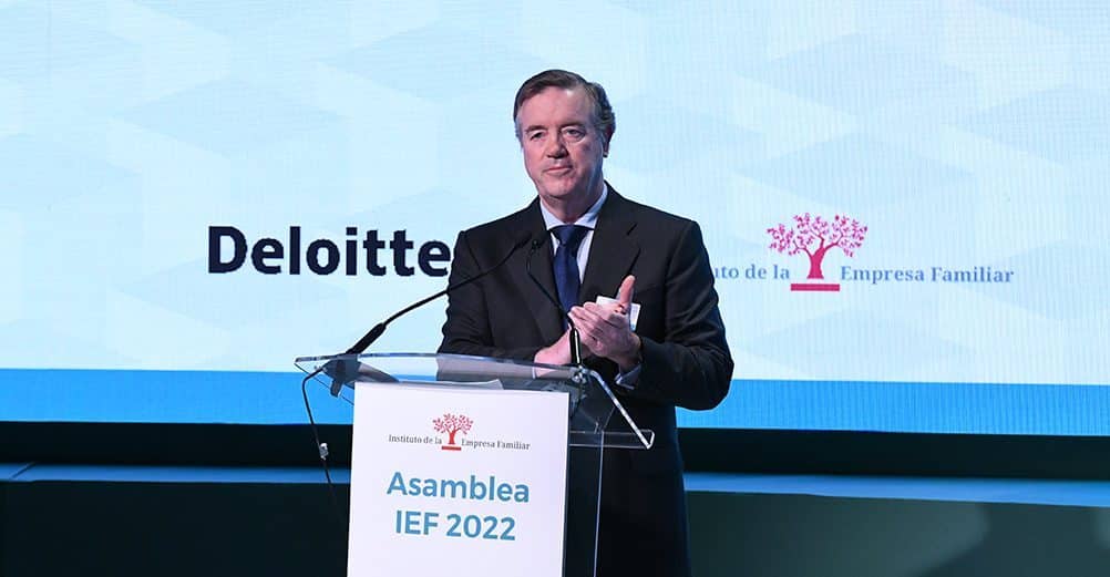 Andrés Sendagorta calls for unity in order to enable the growth and continuity of family businesses as a driving force for Spain’s prosperity