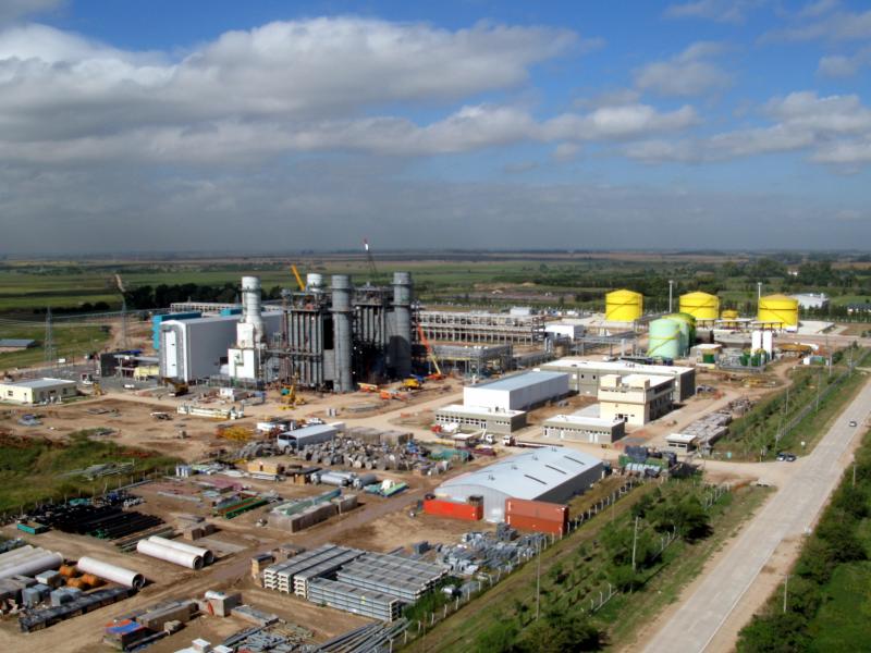 Power stations at Manuel Belgrano and San Martín power plants (Argentina)