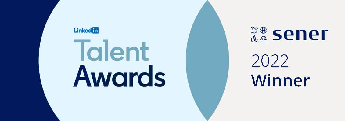 Sener receives the Best Talent Acquisition Team award at LinkedIn’s Talent Awards