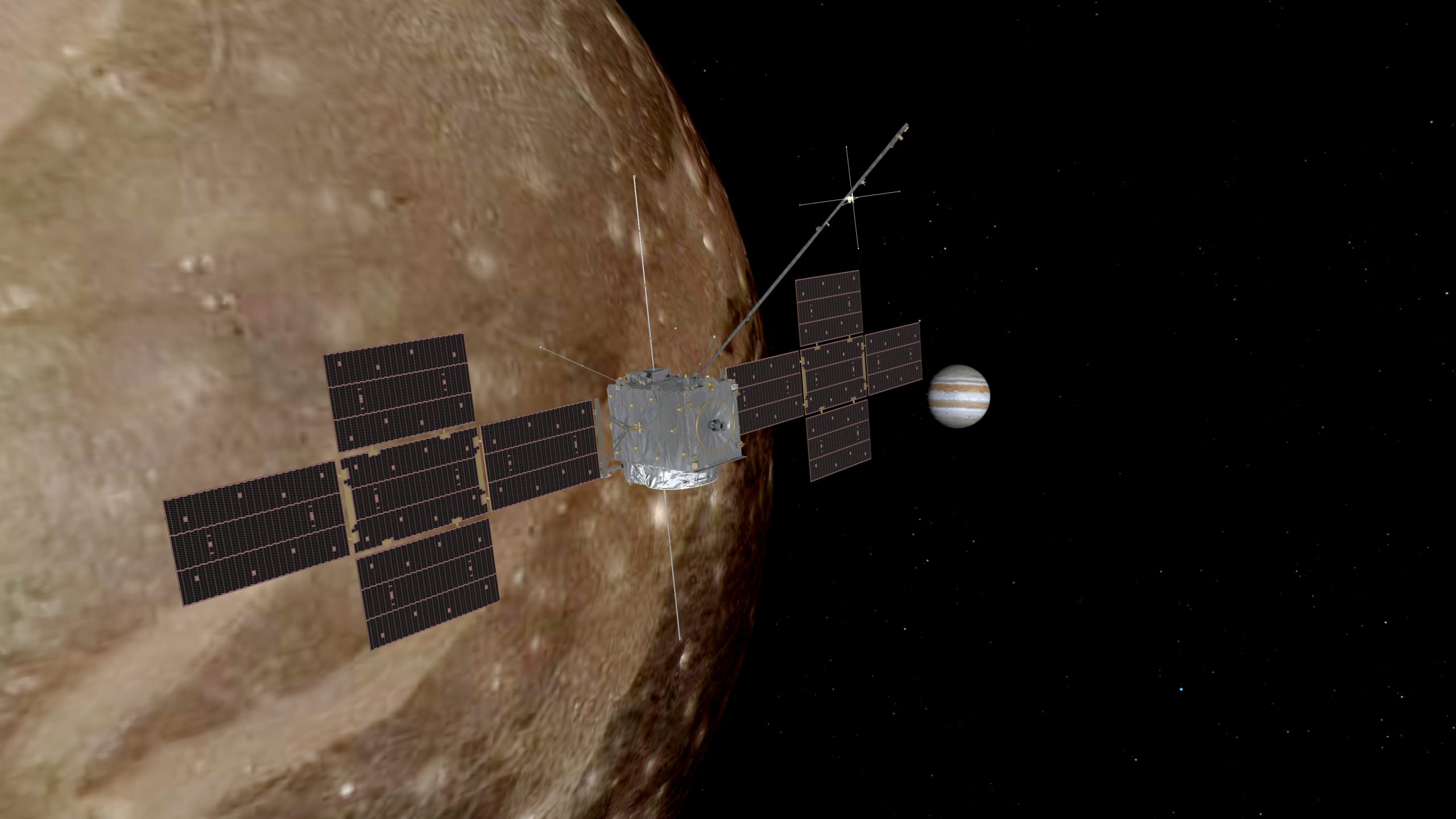 Sener es responsable del mástil desplegable y otros tres componentes del satélite JUICE