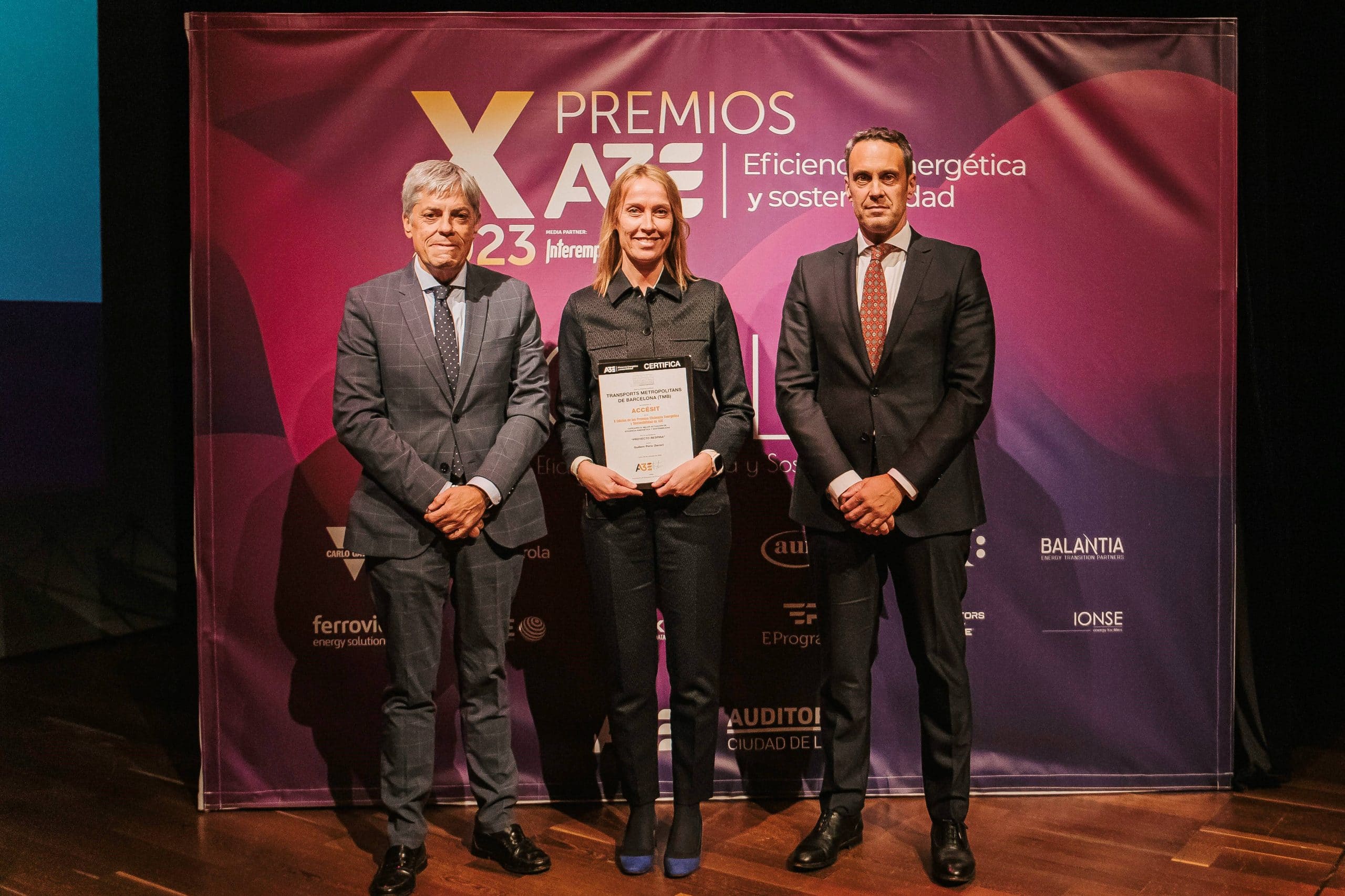 Respira, de Sener, finalista de los “Premios Eficiencia Energética” de la asociación A3E