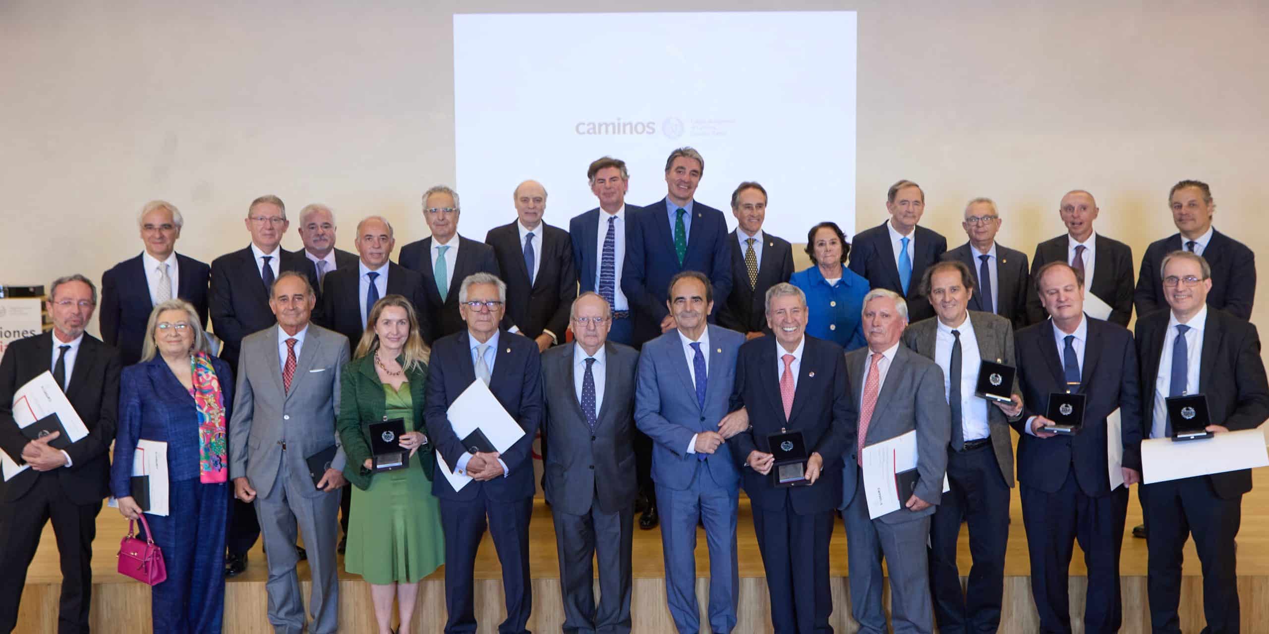 Guillermo Dierssen, Chief Technical Engineer en Sener, recibe la Medalla al Mérito Profesional del Colegio de Ingenieros de Caminos, Canales y Puertos