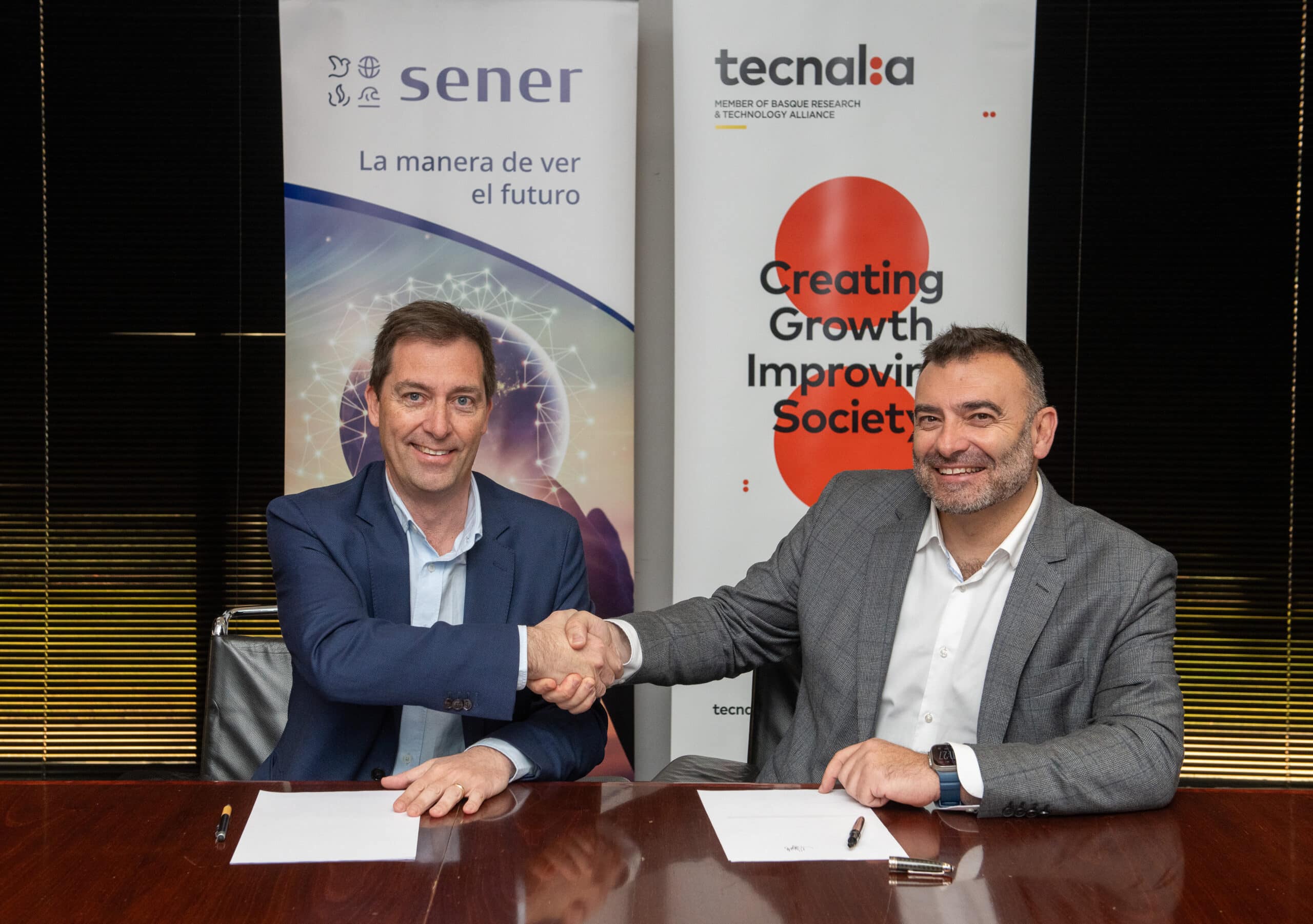 Sener y Tecnalia colaborarán para el desarrollo y escalado industrial de soluciones tecnológicas avanzadas