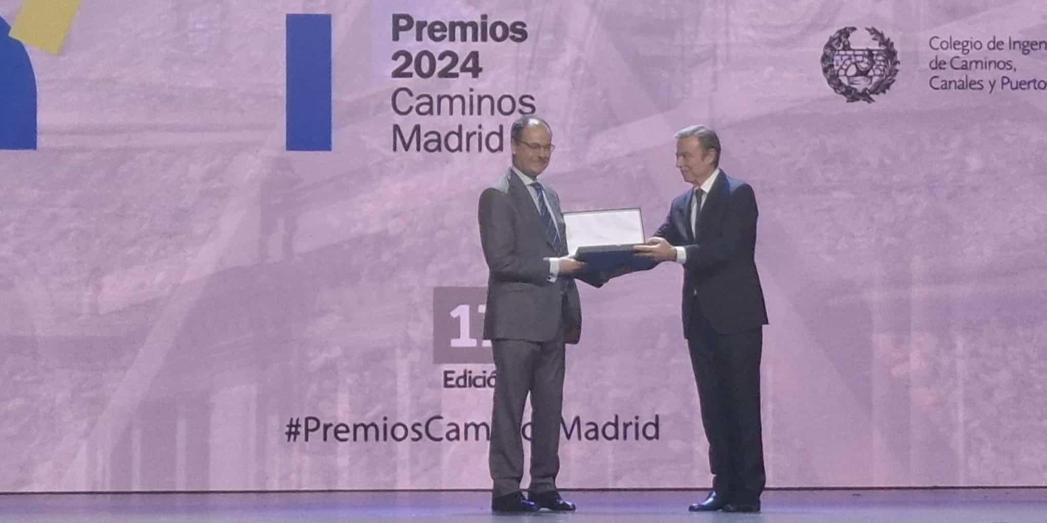 Sener, galardonado en los Premios Caminos Madrid por el sistema de césped retráctil Hypogea