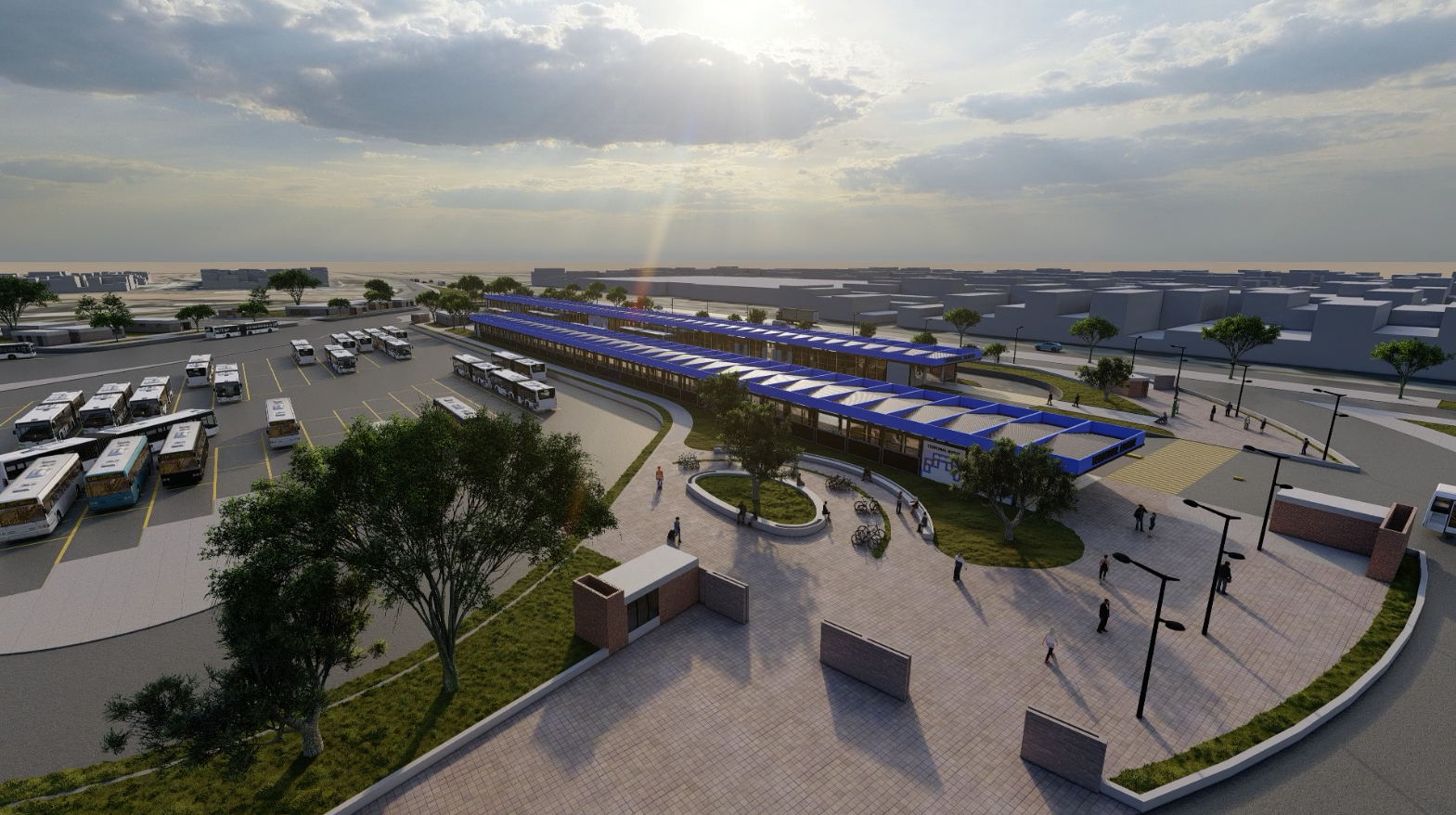 Corredor-de-autobuses-en-Trujillo-Peru