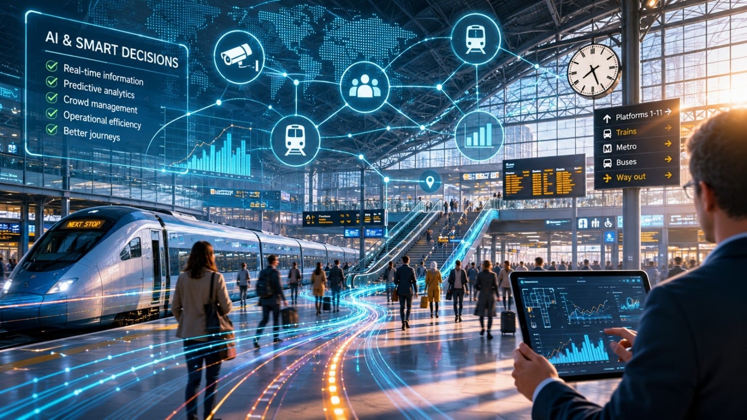 Gestión de estaciones mediante inteligencia artificial